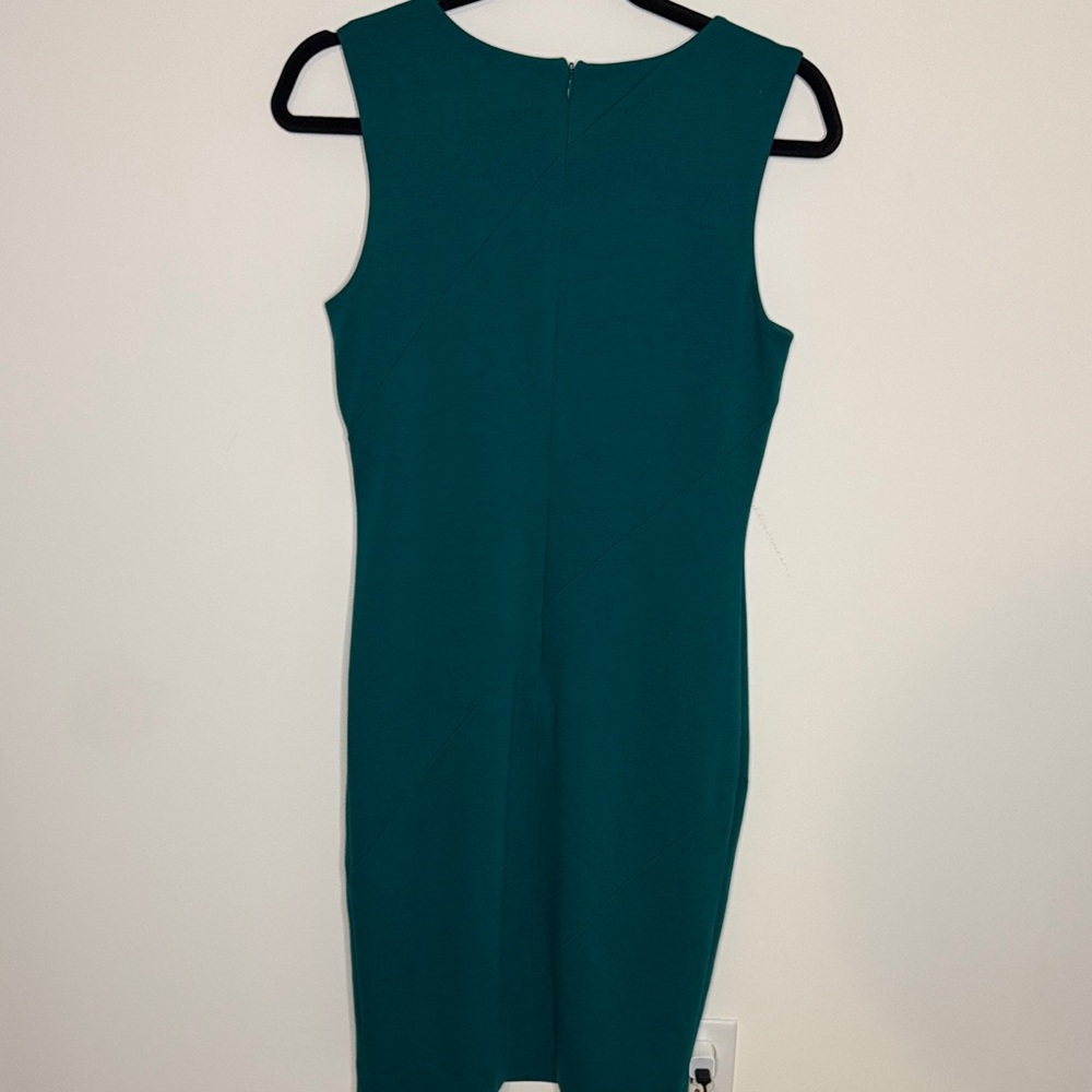 Banana Republic Teal Midi Dress - Picture 6 of 8